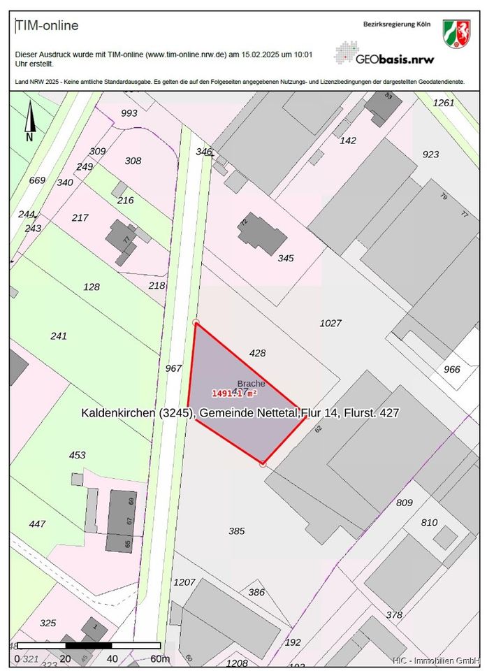 Ca. 1.491 m² Gewerbegrundstück